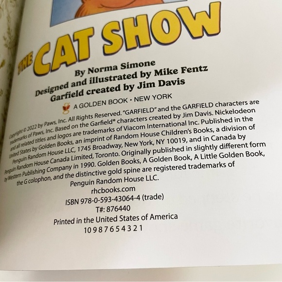 The Spongebob Movie Garfield The Cat Show Blues Clues School Day Golden Books - Picture 12 of 16